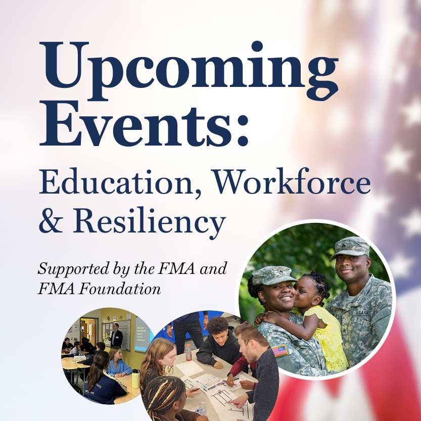 Upcoming Events: Education, Workforce & Resiliency